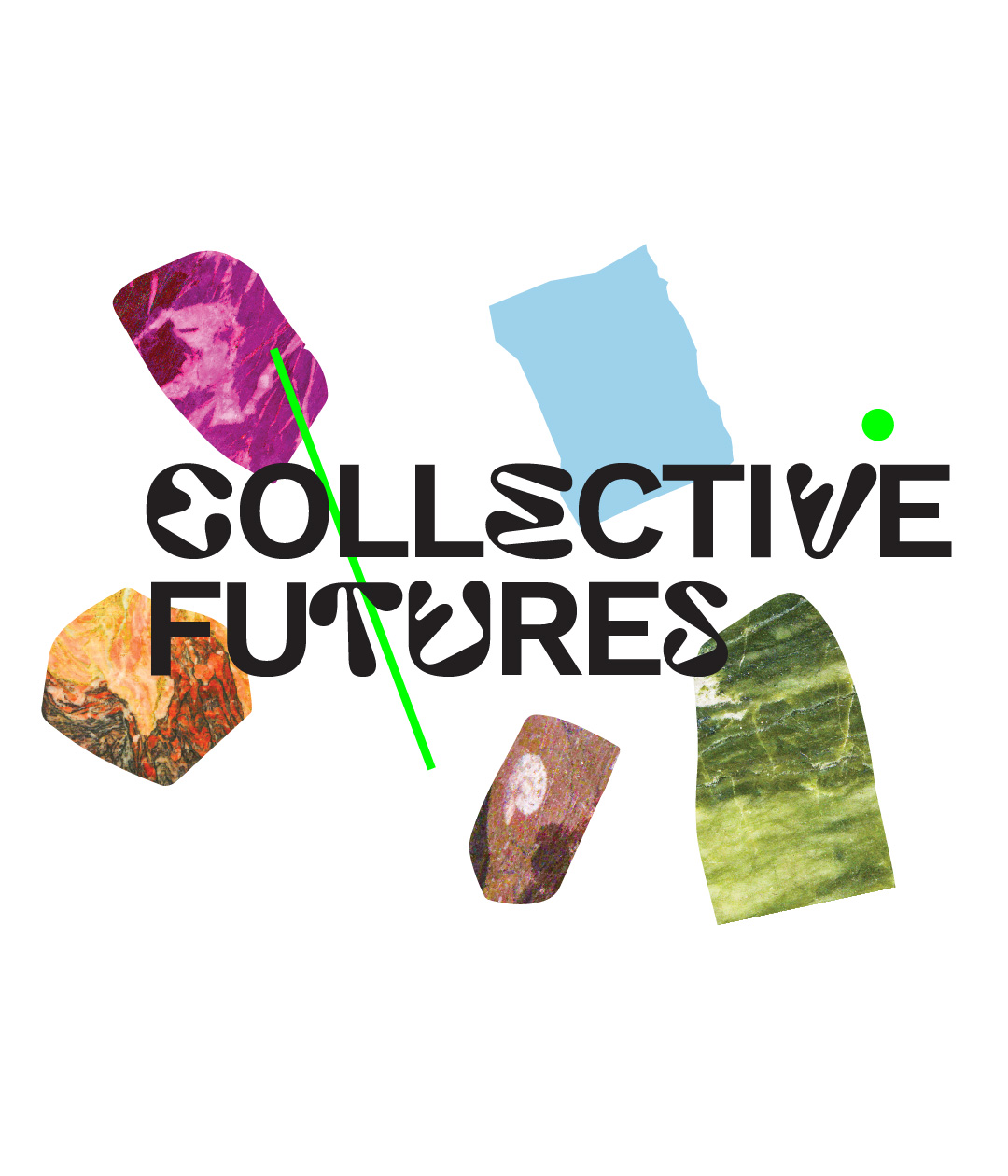 Collective Futures graphic. Text reads: Collective Futures.